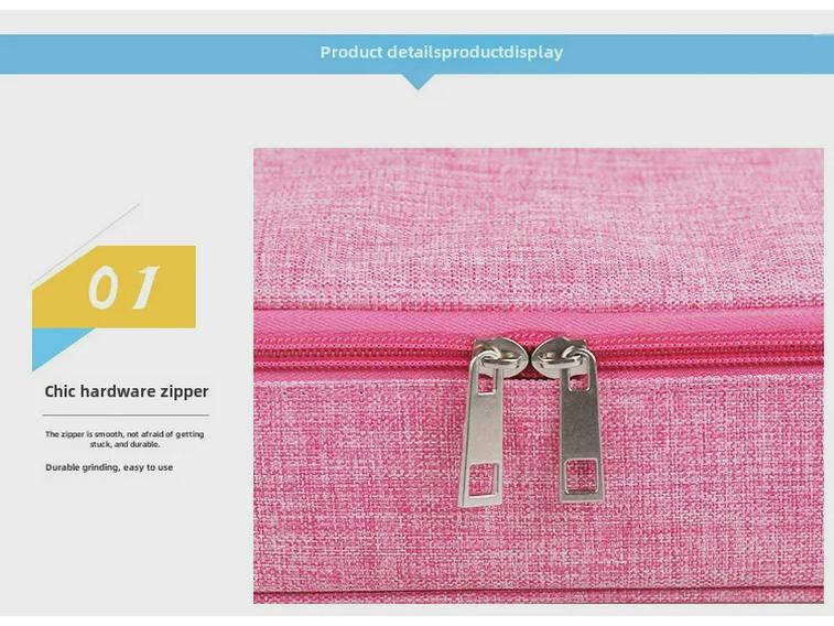 Große Kapazität 72-Loch Aufbewahrungskoffer für Stifte und Zeichenstifte für Künstlerbedarf