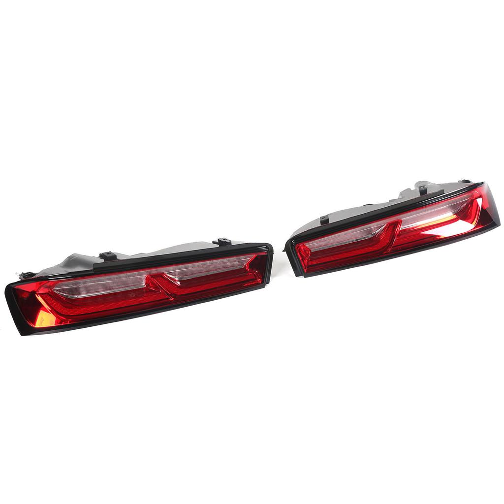 LED Taillight Assembly Rear Brake Turn Signal Light IP67 Waterproof Replacement for Camaro 2016‑2018 Red