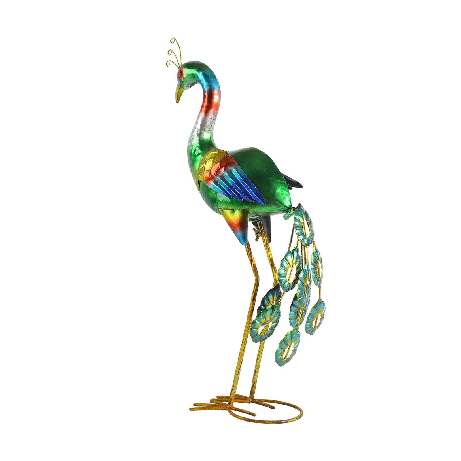 

Фигурка животного, устойчивая к погодным условиям, прочная, переносная, газонная, реалистичная, железная, художественная работа для дворовых дорожек, декора пляжного пруда