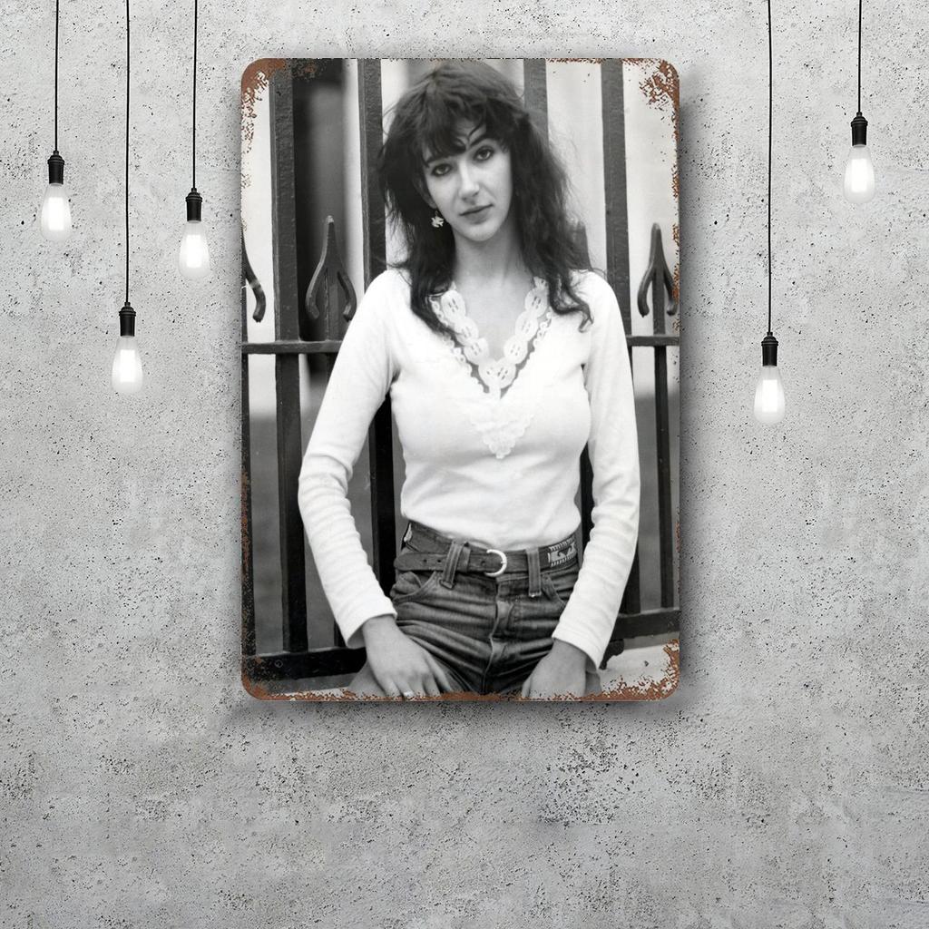 Kate Bush Metal Signs Wall Decor Vintage Tin Signs Captain Metal Poster Decor for Bar Pub Club Wall Decoration