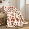 Eiffel Tower Love Paris Blanket bedroom Blanket for Livingroom Couch lunch break Soft throw for Friend's festival Gift