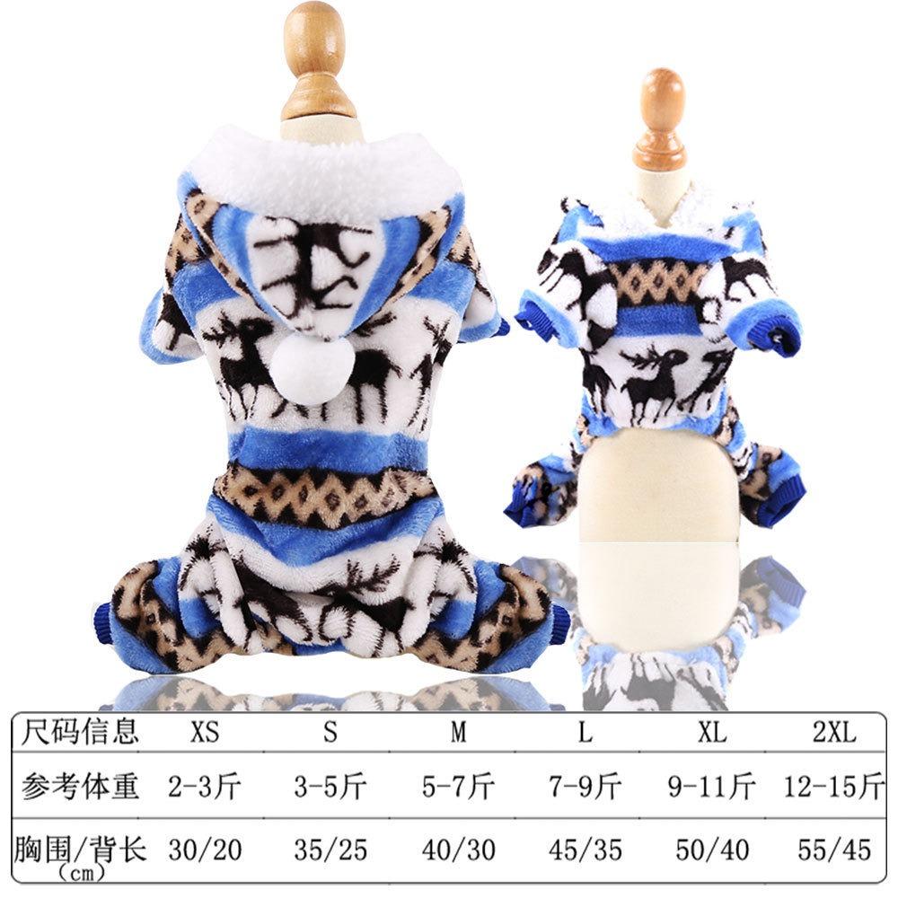 Small, Medium and Large Dogs, Pets, Cats, Dogs, Christmas Cotton-padded Clothes, Funny Autumn and Winter Clothes, Old Snowman Supplies, Clothes
