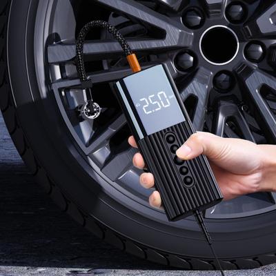 Bomba de aire para coche, compresor de neumáticos, Inflador de neumáticos, cilindro de aire, Mini pantalla Digital, inflable inalámbrico