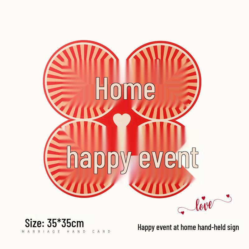 Bridal Party Wedding Photo Props: Bride, Bridesmaid & Groomsman Handheld Signs for Group Photos & Proposal Games