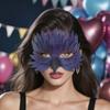 Owl Shape Costume Party Mask Colorful Feather Mask Creative Party Mask  Costume Party