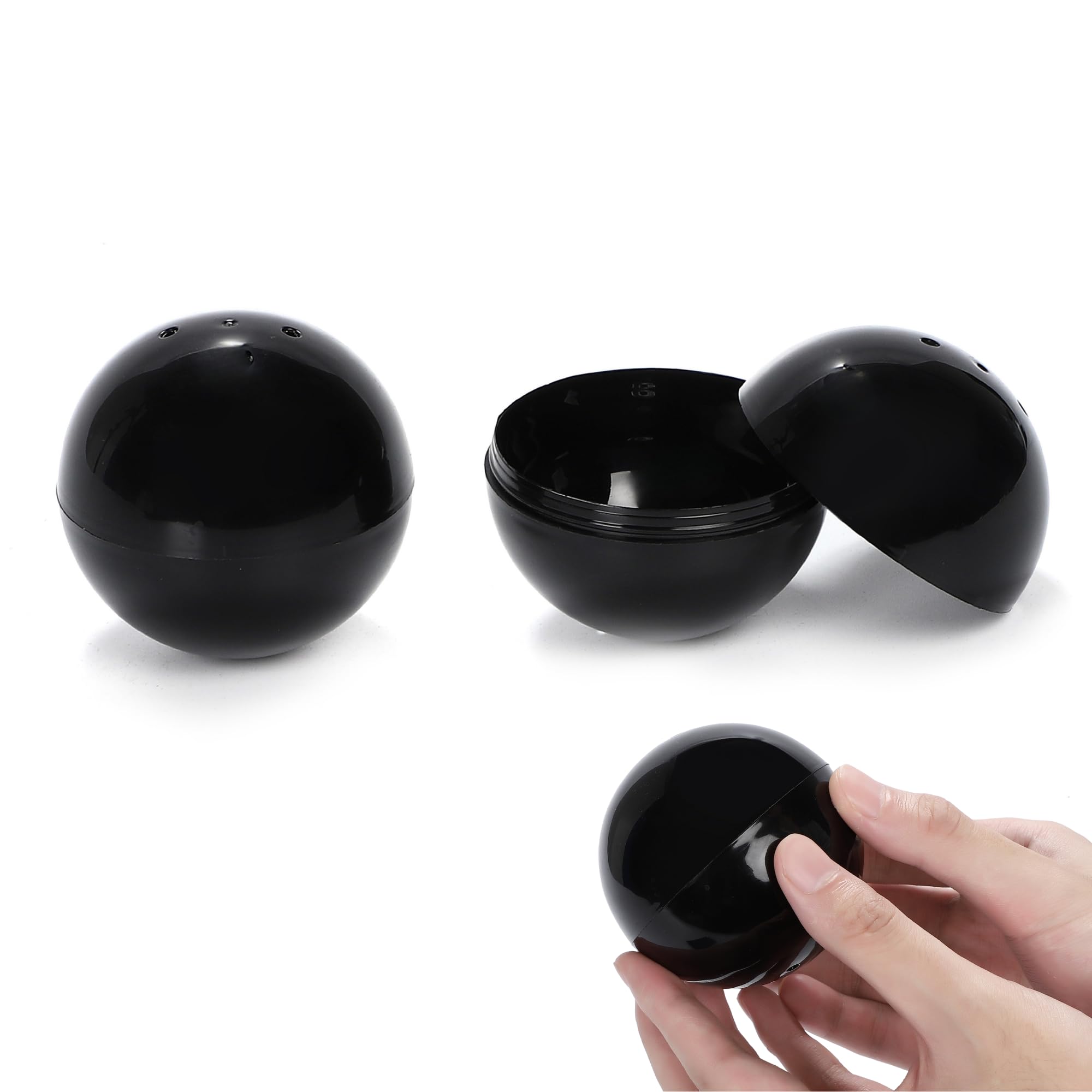 Neutral Zenith Gachapon Empty Capsules 75mm 50-Pack (Black) чёрный