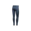 Adidas Solid High-Waisted Slim Fit Sports Trousers Women Bottoms Heritage-Blue GC8185