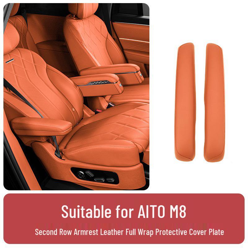 Armrest Protective Cover for Second Row Seats: Compatible with AITO M7, M8, M9
