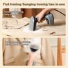 1600W Portable Garment Steamer & Mini Electric Iron - 2-in-1 Fast Heating for Quick and Easy Clothing Care