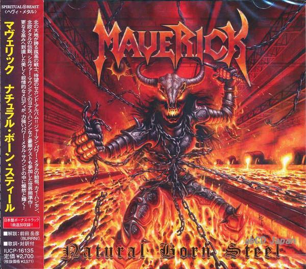 CD MAVERICK - Natural Born Steel IUCP16135 Spiritual Beast 2012 Japan ObiRock Used