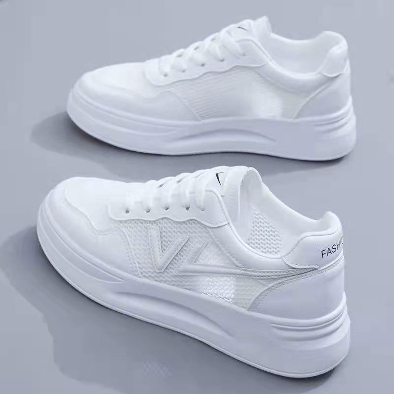 Soft-soled Little White Shoes Women's New Summer Mesh Breathable, Light and Not Tired Feet Casual Shoes Tide