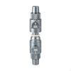 Aquarium Double Tab Connector,Aquarium Water Control,Quick Release Valve