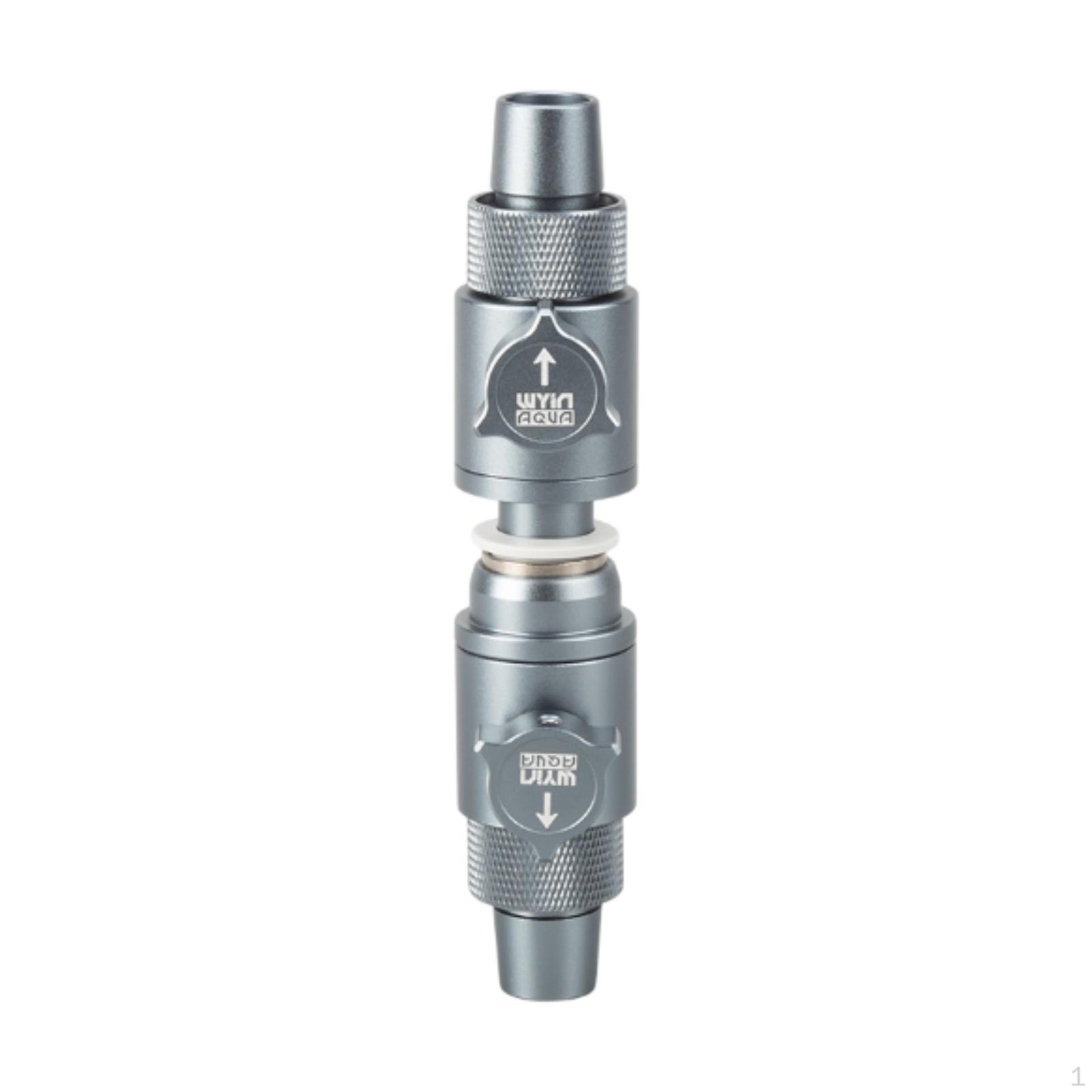 

Аквариумный двойной соединитель, Контроль воды в аквариуме, Клапан быстрого сброса 20mm