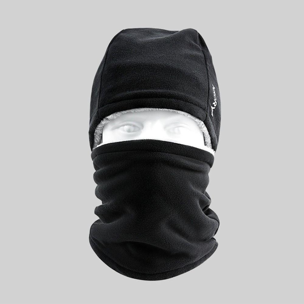 

Velvet Winter Mask Helmet Ear Protection Knitted Hat New Head Cover Women Men