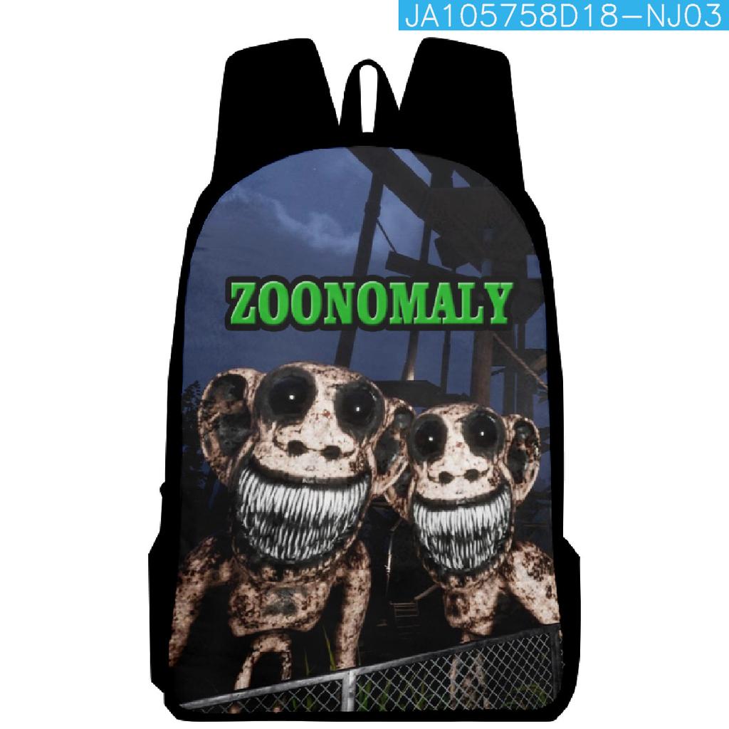 Hip Hop Youthful Funny New Zoonomaly Student School Bags Notebook Backpacks 3D Printed Oxford Waterproof Boys/Girls Travel Bags