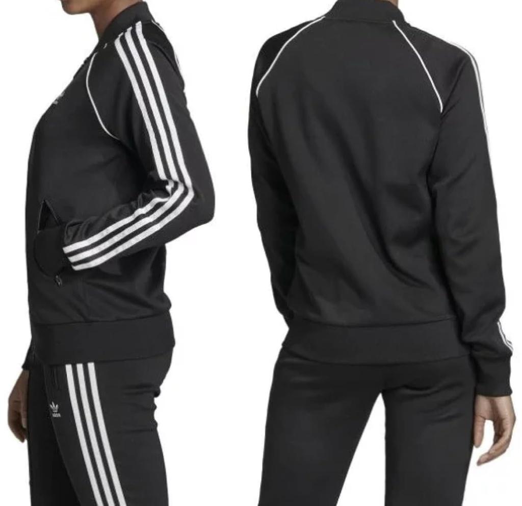 Adidas Originals PRIMEBLUE SST Track Velikost S Černá Bunda, Dámská, (Výška 152-158cm), Dres, GD2374,