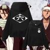 Hot Anime Bleach Zaraki Kenpachi Kusajishi Yachiru Graphic Hoodie Japanese Manga Loose Oversized Casual Streetwear Tops For Men Women
