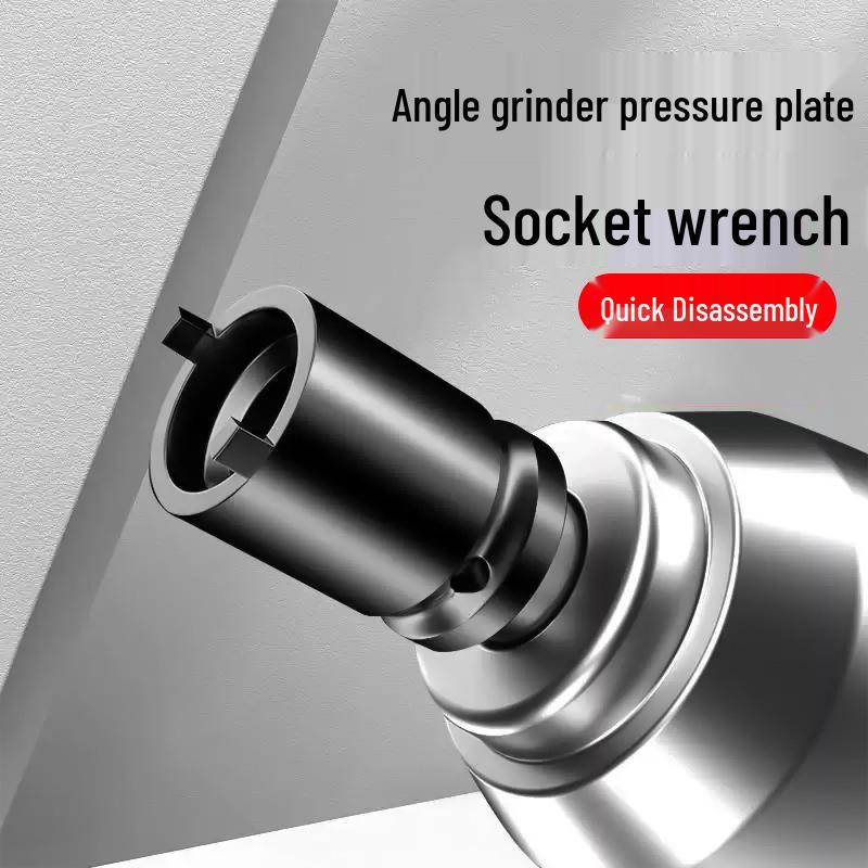 Lithium Electric Adjustable Angle Grinder Wrench - Universal Disassembly & Cutting Tool Accessories.