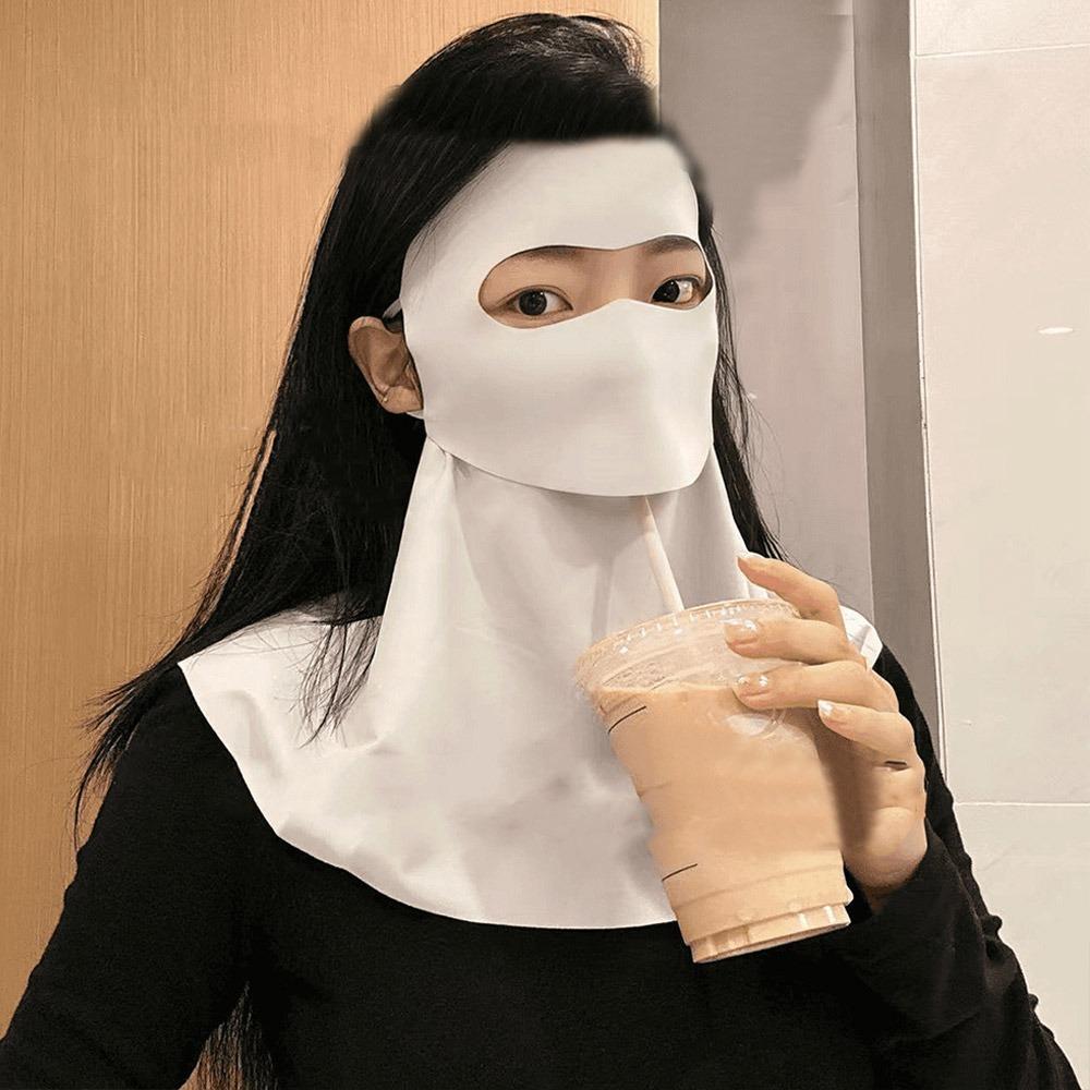 Windproof Summer Mask Sun Protection Neck Gaiter Scarf Fashion Neck Wrap Cover  Running