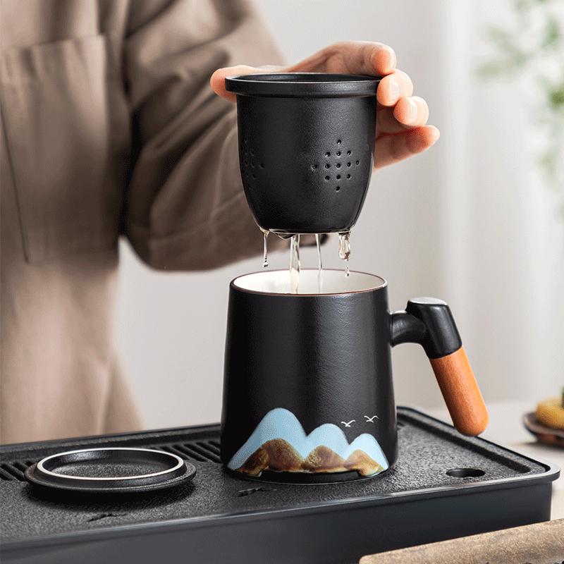 Tea-Water Separation Infuser Cup