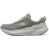 Men Go Walk Grey White Low Top Casual Shoes Comfort Cushion Versatile 216588-TPE