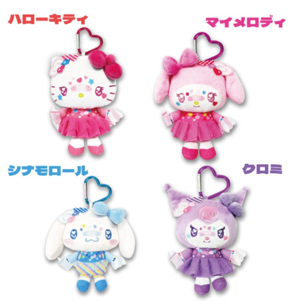 Hatayama Shoji Sanrio Mascot Pouch Decora My Melody H15 x W10cm 63203110 Approx.