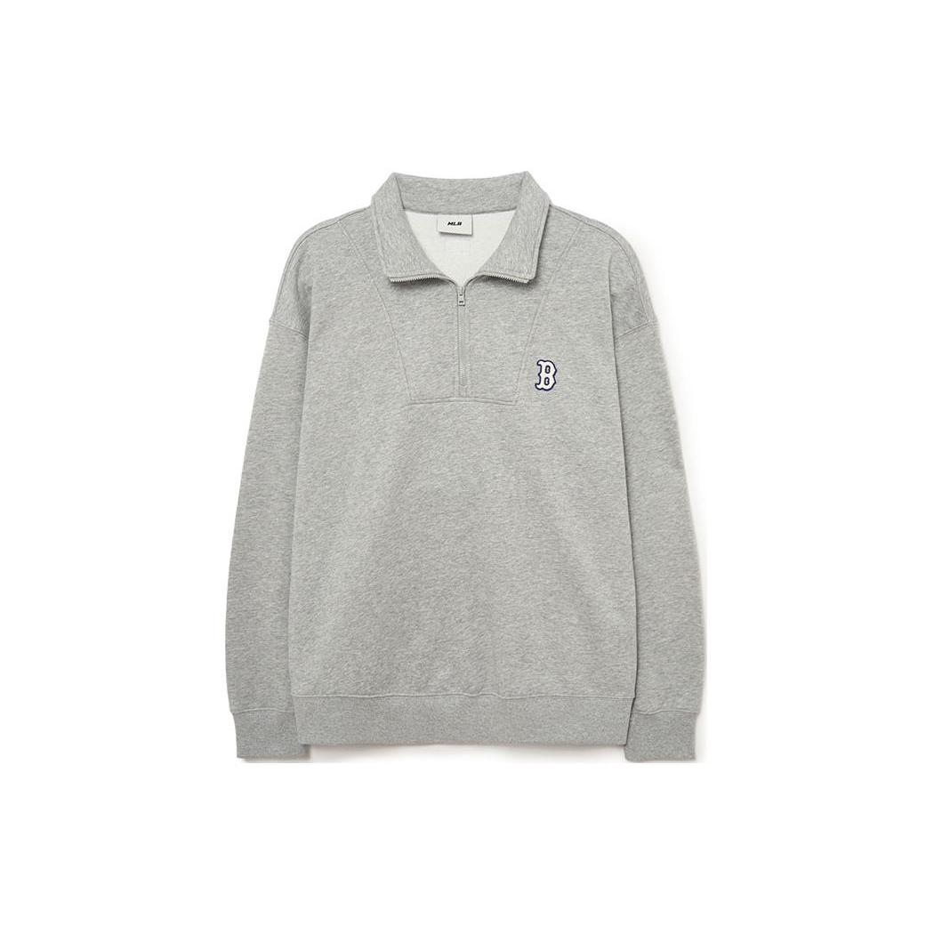 MLB FW23 Sweatshirt Unisex Heather Gray 3AMTB0534-43MGS XS