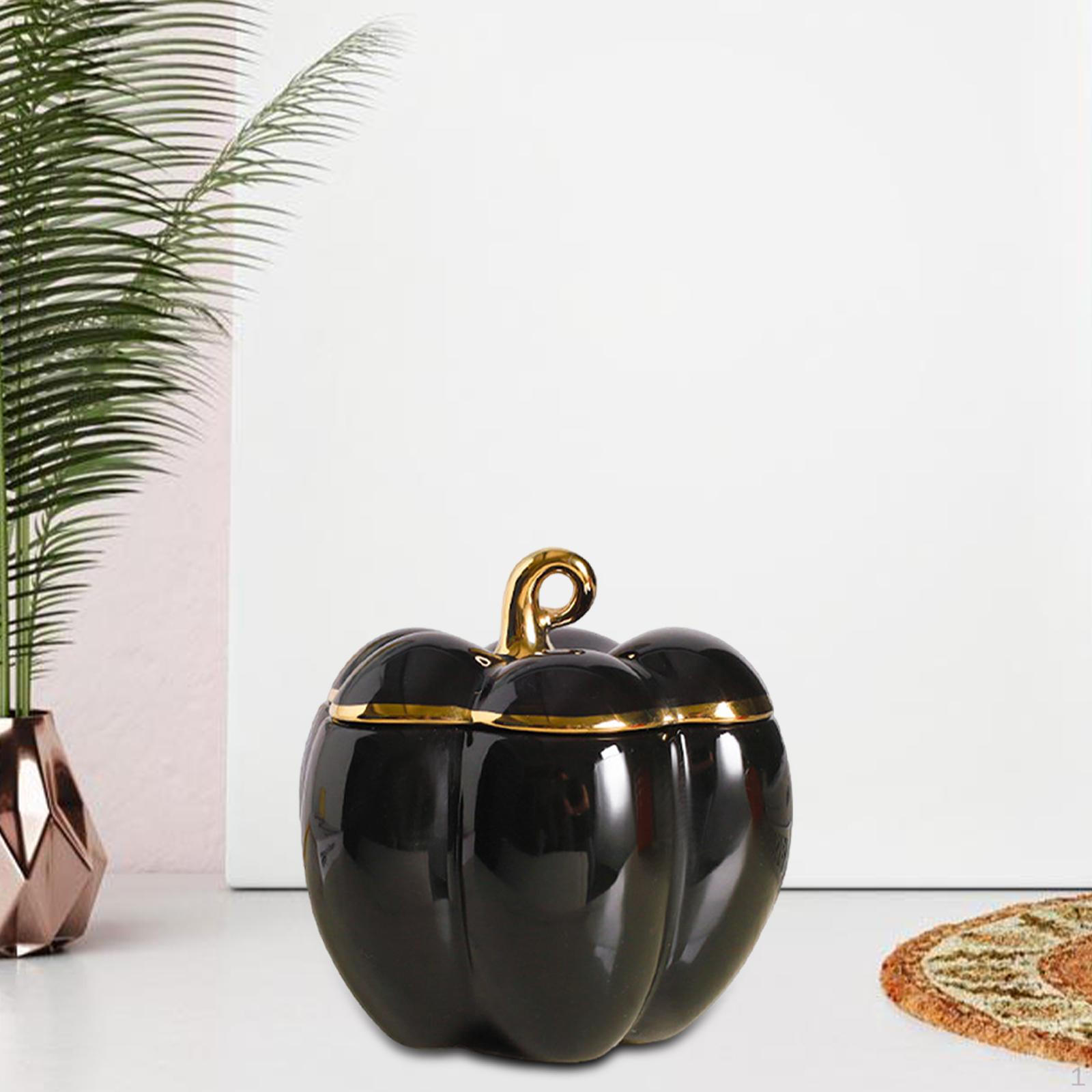 

Керамический контейнер для хранения конфет и сахара с крышкой чёрный