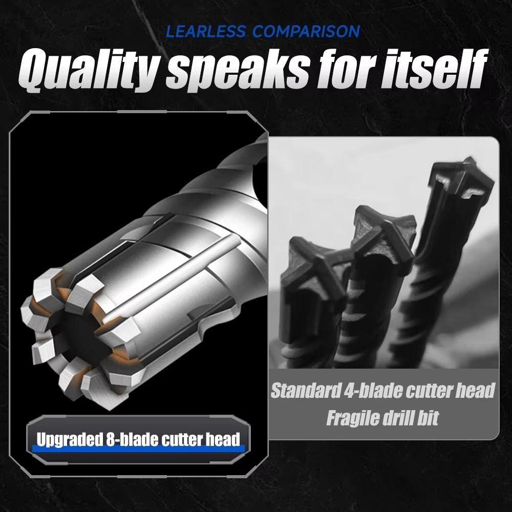 SDS-Plus Rebar Drill Bit High Hardness Electric Hammer Drill Bit  For Heavy-Duty Rebar Penetration