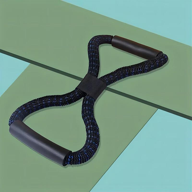 WEZHO Figure-Eight Yoga Resistance Band Set