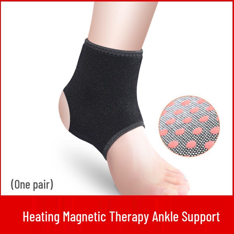 Unisex Heated Ankle Support: Warm, Breathable Protector for Sprain, Cold Protection, and Comfort.