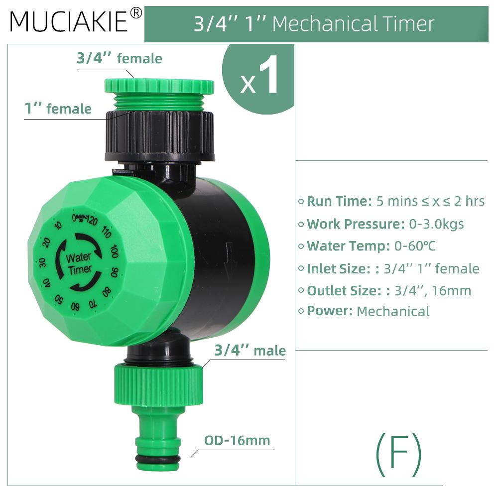 Garden Watering Timer Irrigation Controller Mechanical Automatic Sprinkler Programmable Valve Outdoor Hose Drip Sprinkler Tools F