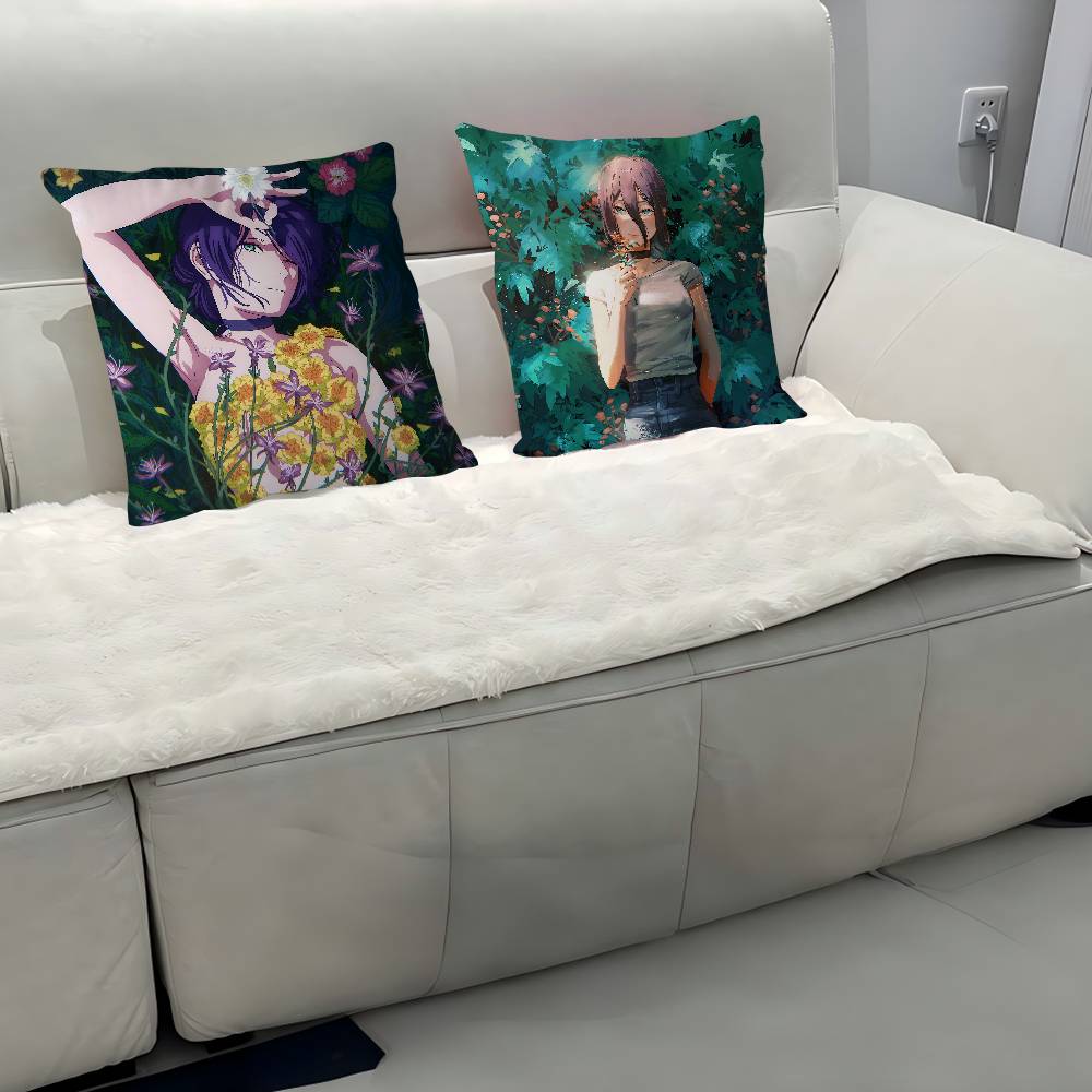 R-Reze Anime Pillow Anime Pillow Sofa Bed Head Pillow Cover Cushion Cover 45x45 Cm Fashion