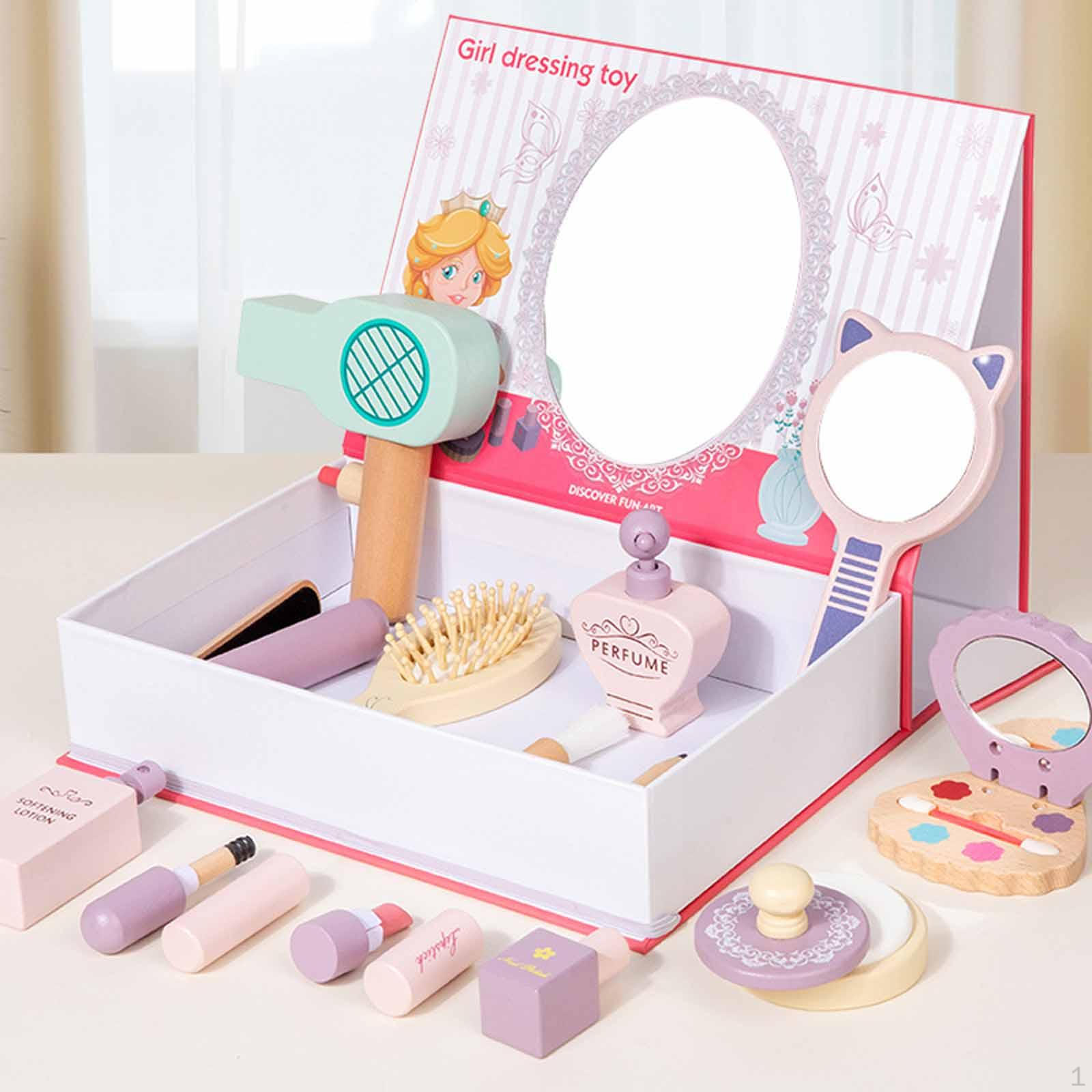 

Pretend Play Makeup Beauty Set Cosmetic Toys Birthday Gift Role Playing Realistic Children Party