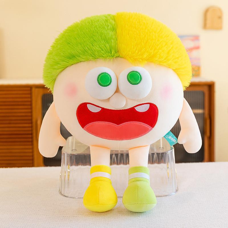 

Cute Big Eyed Cartoon Character Plush Toy Children Toy For Kids And Collectors 30cm жёлтый