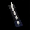 1/5Pcs Punch-free Water Tube Holder Garden Irrigation Tube Clip Connector Self-adhesive Pipe Clamp
