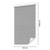 Light gray and gray glitter wallpaper for living room and bedroom 50x1000