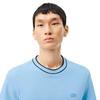 Lacoste Men's Pique Striped Neckline T-Shirt
