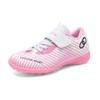 New Korean version leather medium and older children's football shoes boys and girls soft sports training shoes children's football shoes