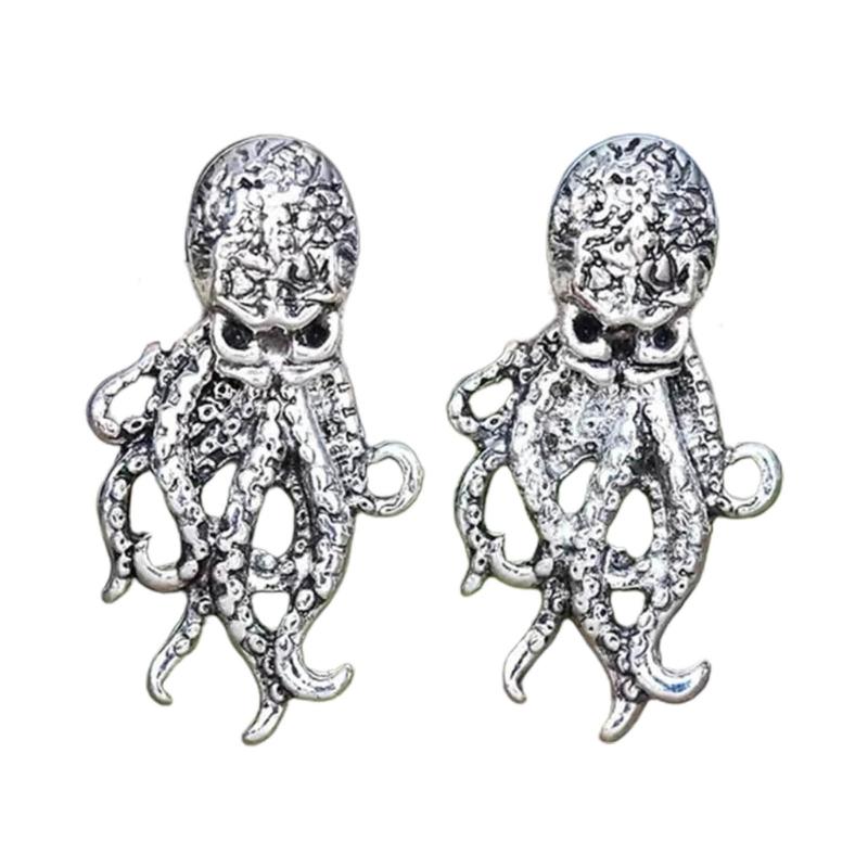 

Eye Catching Octopus Studs Earrings Octopus Ear Jewelry Alloy Material Octopus Ear Pins for Fashion Forward Individuals 1