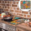 Tagliere in Vetro 2X 30X52 Mosaico
