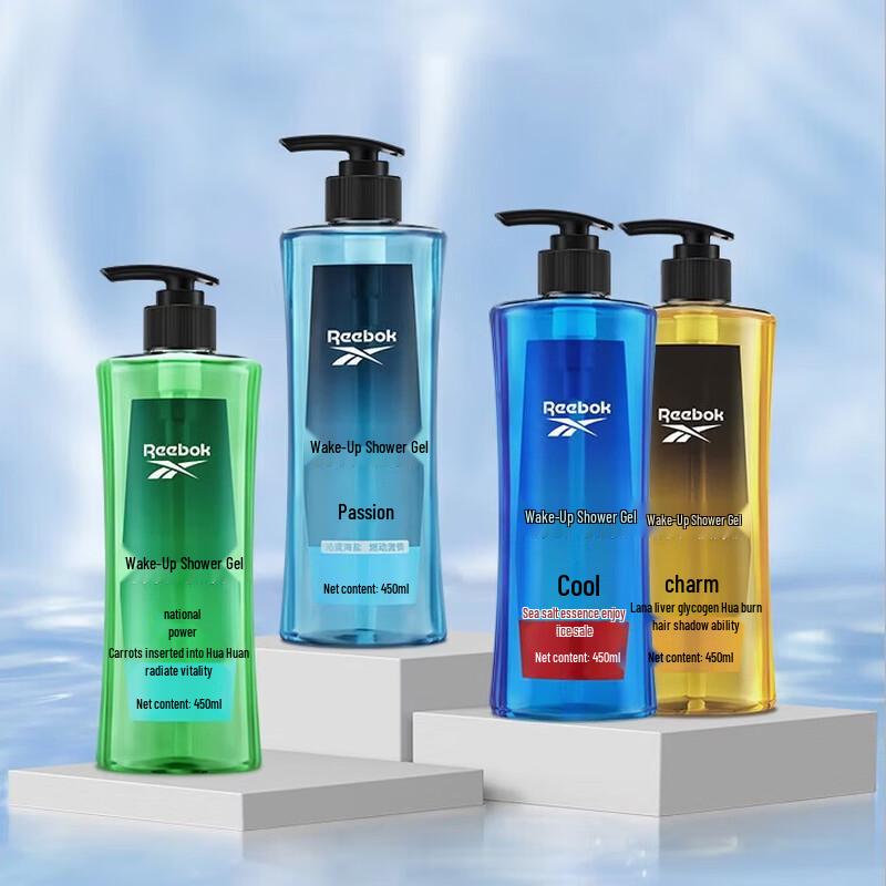 Reebok Men s Refreshing Shower Gel Variety 4-Pack