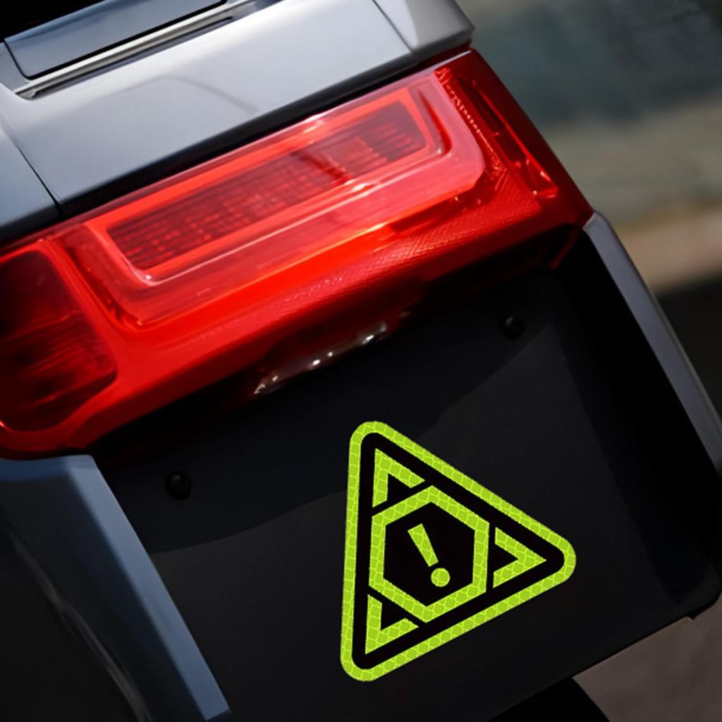 Reflektierender Fahrradaufkleber | Fahrrad-Reflexaufkleber - Antikollisions-Warnstreifen-Aufkleber Schutzaufkleber