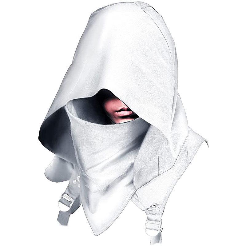 

Pirate and Christmas Hat Set: Windproof Black Cotton Twill Masks for Halloween One Size