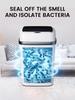 Bin 13L Bathroom Touch In The Toilet Garbage Bucket Waste Bins Dustbin Smart Trash Can Kitchen
