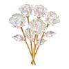 10 Stück Handgefertigte Ewige Rosen Große Künstliche Kristallblumen Goldene Rose Geschenk Heimdekoration