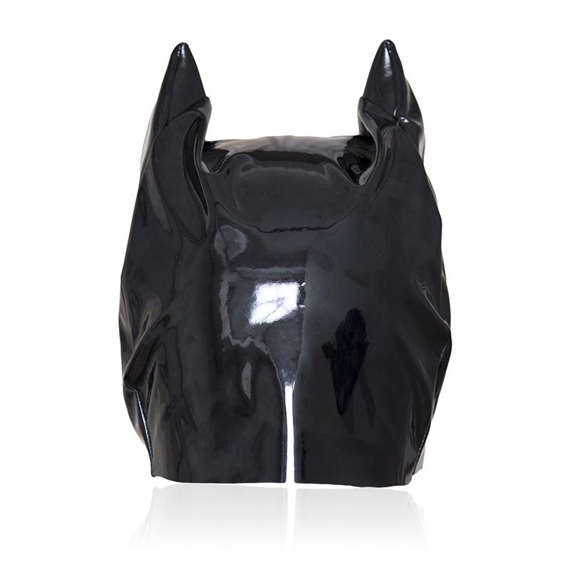 Sexy Masks Black Fetish Slave Latex Patent Leather Bdsm Bondage Restraints Sex Toys For Cat Women Masks Exotic Accessories
