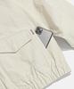 Espionage Flight Bomber Jacket Ecru