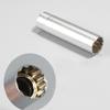 65mm Magnetic Spark Plug Socket Wrench 3/8 14MM Spark Plug Removal Tool Chrome