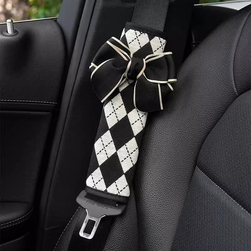 Women's Summer Car Shoulder Belt Cover - Universal Four Seasons Seat Belt Protection
